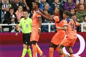 拉什福德助巴萨击败纽卡斯尔 荣膺官方MVP 曼联球迷黯然神伤